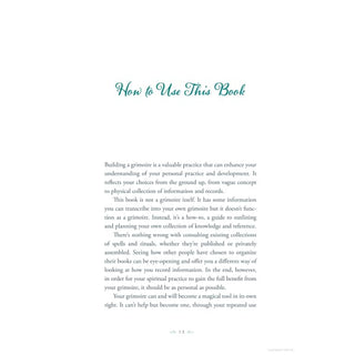 The Green Witch’s Grimoire - Book