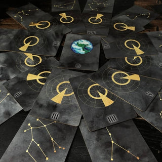 The Living Wheel Astrology Cards - Tarot