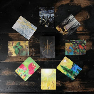 The Living Wheel Astrology Cards - Tarot