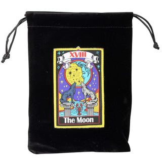 *The Moon Velvet Tarot Card Bag - Cards