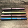 Shiny colored Gel Pens/ Green, Purple, Rose or Blue