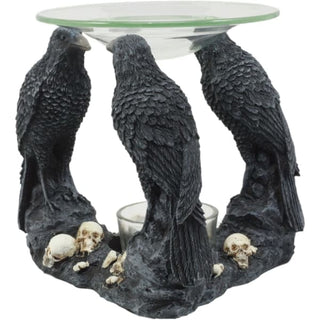 Three Ravens Oil Warmer - oil burner