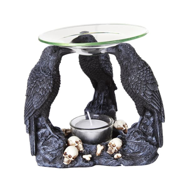 Three Ravens Oil Warmer - oil burner