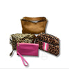 Toni Neoprene Striped Cosmetic Bag by Jen and Co. - Handbags