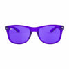 Translucent Chakra Sunglasses by Rainbow OPTX - Indigo