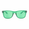 Translucent Chakra Sunglasses by Rainbow OPTX - Green - Done