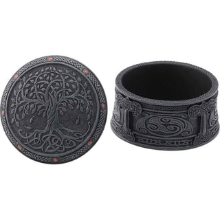 Tree Of Life Round Trinket Box - Gifts