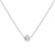 Triple Goddess Mini Pendant Necklace - Silver Stainless
