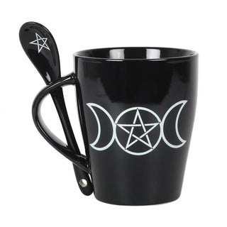 Triple Moon Mug & Spoon Set - Gifts