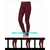 Buttery Soft Burgundy Leggings