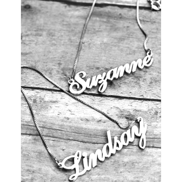 Uptown Girl Personalized Necklace - Done