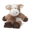Warmies Plush 9’ Animals - Brown and White Cow Done