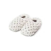 Warmies Spa Therapy Slippers - Snow leopard