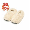 Warmies Spa Therapy Slippers - Cream