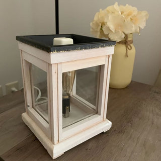 Weathered Wood Vintage Wax Warmer - Done