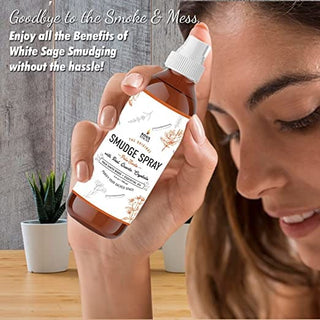 White Sage & Cinnamon Smudge Spray 🤎 - Essential Oil Blend