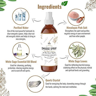 White Sage & Cinnamon Smudge Spray 🤎 - Essential Oil Blend