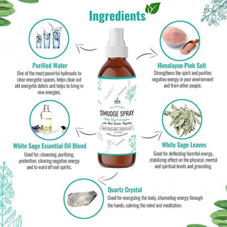 White Sage Eucalyptus Smudge Spray