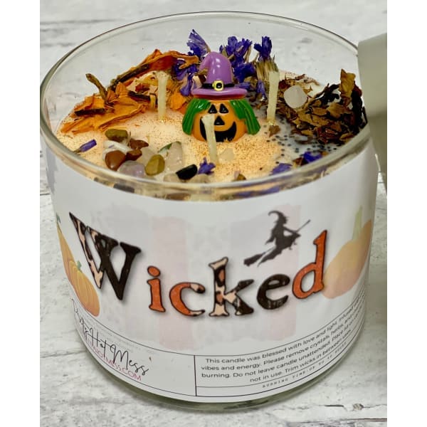 Wicked Halloween Candle