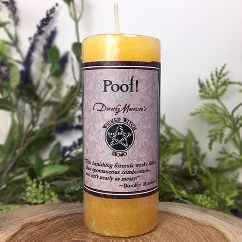 Wicked Witch Mojo Poof Candle - Candles