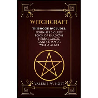 Witchcraft: Wicca for Beginner’s Book of Shadows Candle