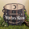 Witches Brew Cauldron Hanging Sign