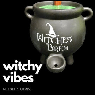 Witches Brew Cauldron Pipe - Done
