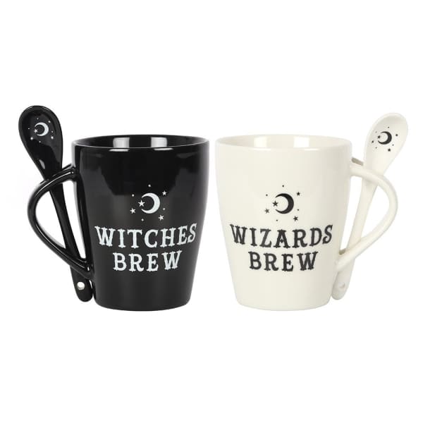 Witches & Wizards Mug Spoon Set - Gifts