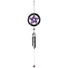 Witchy Windchimes - Purple Pentagram Windchime - Done