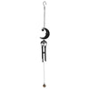 Witchy Windchimes - Black Crescent Moon Windchime - Done