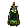 *Wizard Backflow Incense Burner with LED Light - Green -