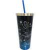 Wizard’s Constellations Stainless Steel Cup With Straw -