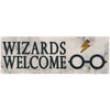 Wizards Welcome Desk Sign