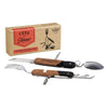 Wood-handled 6-in-1 Camping Cutlery Tool | Gentlemen’s