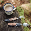 Wood-handled 6-in-1 Camping Cutlery Tool | Gentlemen’s