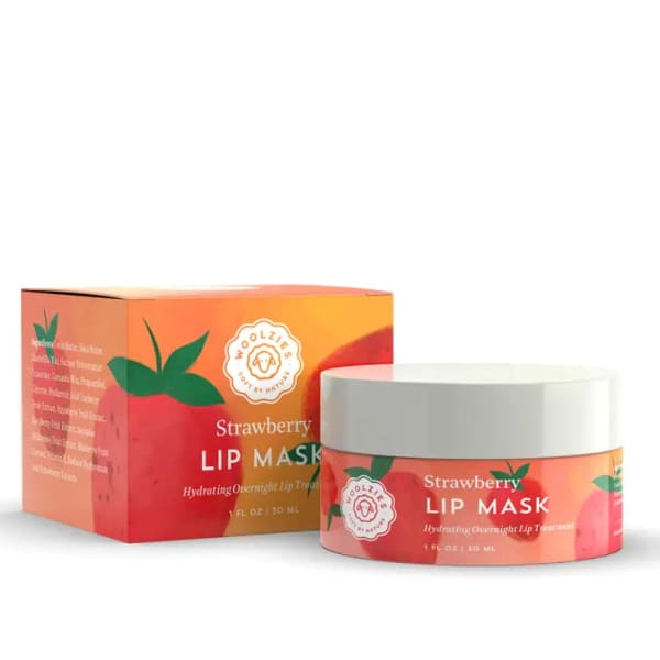 Woolzies Lip Mask - Strawberry - Balms