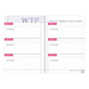 WTF Is The Plan? Large Hardcover Planner