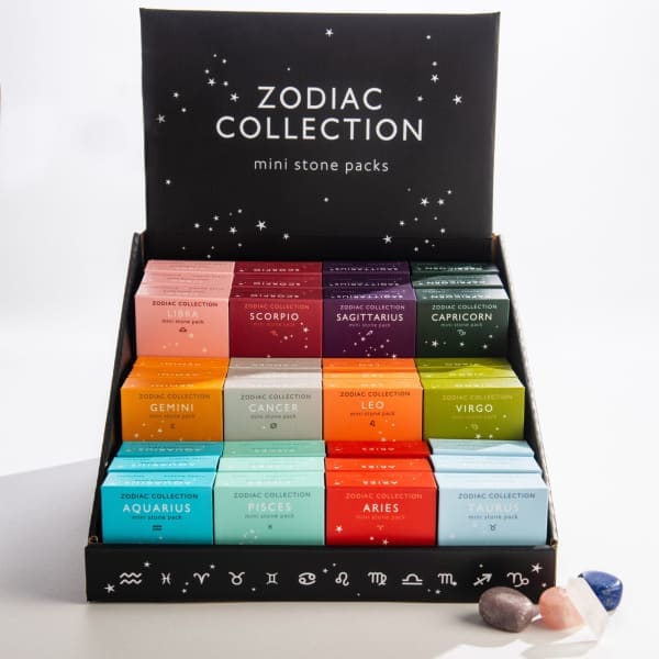 Zodiac Collection: Mini Stone Pack Assortment by Geo Central