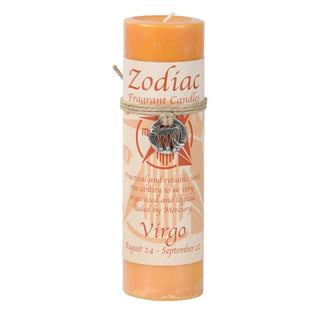 Zodiac Pewter Pendant Candles - Virgo