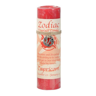 Zodiac Pewter Pendant Candles - Capcricorn