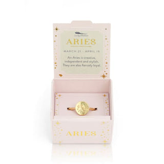 Cosmic Zodiac Signet Rings - Aries - Done