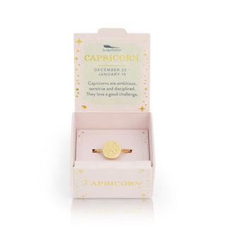 Cosmic Zodiac Signet Rings - Capricorn - Done