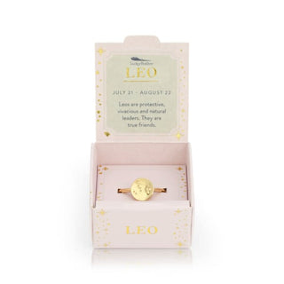 Cosmic Zodiac Signet Rings - Leo - Done