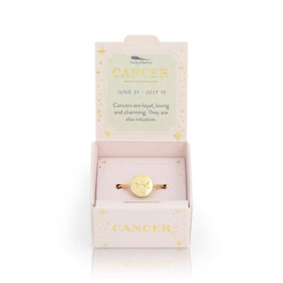 Cosmic Zodiac Signet Rings - Cancer - Done